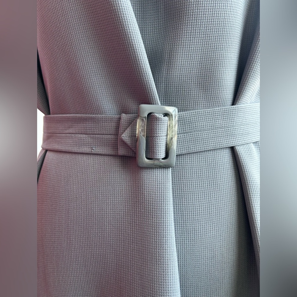 Casual Corner Silk Single Breasted Blazer & Sleeveless Maxi Dress - Picture 13 of 15